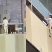 El rescate evitó un posible hecho lamentable en una de las estaciones más transitadas de la Línea 12.