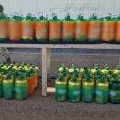 Más de mil litros de metanfetamina oculta en envases de limpiador