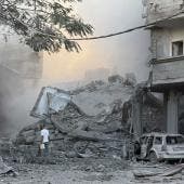 Bombardeos en Gaza