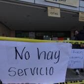 El movimiento laboral se replica en distintos puntos de la capital y en varias oficinas regionales del SAT en todo el país