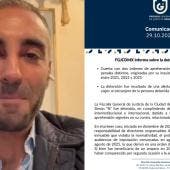 Pese a su declaración pública, la Fiscalía capitalina no ha emitido una actualización posterior sobre su situación jurídica.