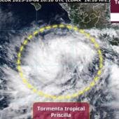 Tormenta tropical ‘Priscilla’