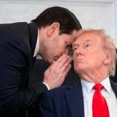 Marco Rubio y Donald Trump