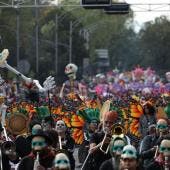 En la plancha del Zócalo capitalino se instaló la Ofrenda Monumental, que recibió a 1.5 millones de visitantes entre el 25 de octubre y el 2 de noviembre