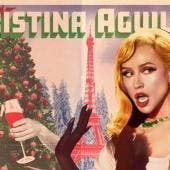 Christina Aguilera celebra la temporada con un tema navideño y un escenario icónico: la Torre Eiffel