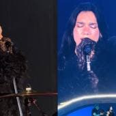 El momento histórico: Dua Lipa interpreta a Shakira en Colombia y los fans exigen una colaboración