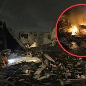 Explosión e incendio en Pesquería, NL