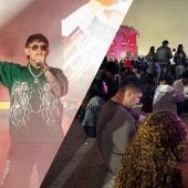 FANS ESPERAN 7 HORAS A JUNIOR H EN TIJUANA