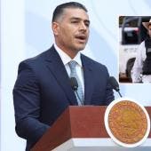 Omar García Harfuch y Carlos Manzo 