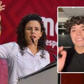 Luisa María Alcalde Luján y Edson Andrade