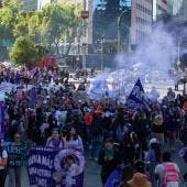 El Sistema de Transporte Colectivo Metro informó de cierres debido a la marcha de hoy,