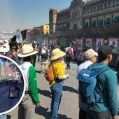 La marcha del colectivo “Generación Z” de este sábado 15 de noviembre partió del Ángel de la Independencia hacia el Zócalo capitalino alrededor de las 11:00 horas,
