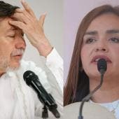 Gerardo Fernández Noroña y Grecia Quiroz