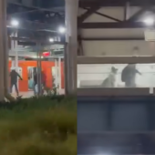 De acuerdo con el Sistema de Transporte Colectivo (STC), el incidente, captado en video, ocurrió a las 22:40 horas.