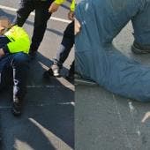 Los hechos ocurrieron durante un operativo de revisión a motociclistas instalado sobre el Eje 1 Norte Rayón y la calle Comonfort, en la colonia Morelos.