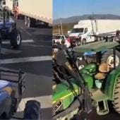 Agricultores de siete estados retomaron bloqueos carreteros y avanzan en caravana hacia la Ciudad de México 