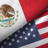 Banderas México y EU