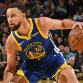 Steph Curry deja atrás a Michael Jordan en record de 40 puntos 