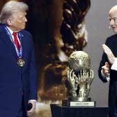 Donald Trump y Gianni Infantino