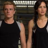 josh hutcherson y Jennifer lawrence