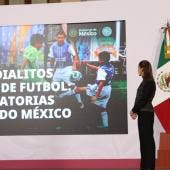 Claudia Sheinbaum presenta el Mundial Social 