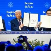 Donald Trump en Davos