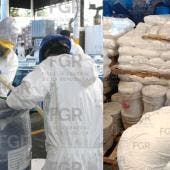 Destrucción de 105 toneladas de sustancias y precursores químicos