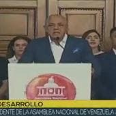 Jorge Rodríguez, presidente del Parlamento venezolano y