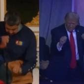  Nicolás Maduro y Donald Trump