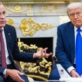 Trump y Carney 