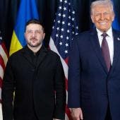 Volodímir Zelenski sostuvo una reunión con Donald Trump