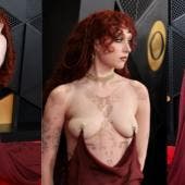 Chappell roan impresiona en alfombra roja