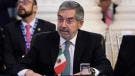 El canciller Juan Ramón de la Fuente 