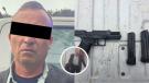 Tras un operativo de búsqueda, policías de la SSC localizaron al sospechoso, quien aún portaba el arma