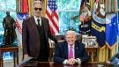 Andrea Bocelli y Donald Trump 