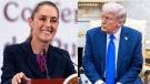 Claudia Sheinbaum y Donald Trump 