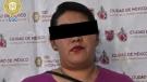 Mujer detenida 