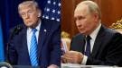 Donald Trump y Vladimir Putin 