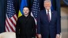 Volodímir Zelenski sostuvo una reunión con Donald Trump