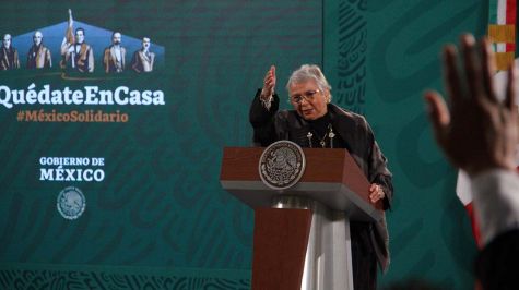 'AMLO se encuentra en pleno ejercicio de sus funciones', aclara Sánchez Cordero