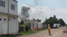 explosion taller pirotecnia Tultepec