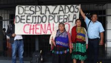 indigenas desplazados Chiapas exigen traslado nueve anos