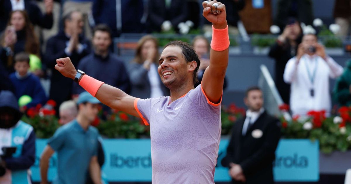 Rafael Nadal ya está en octavos de final en el Masters de Madrid