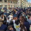 Protestas en La Sorbona contra la guerra en Gaza