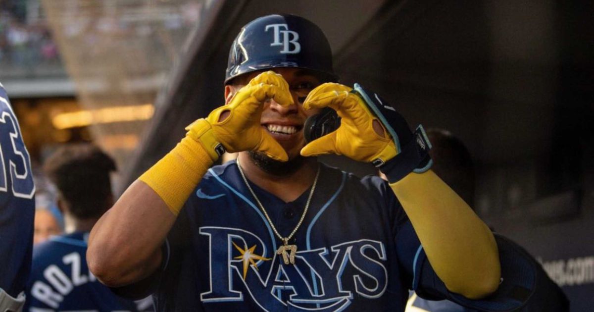 Rirrays Isaac Paredes conecta cuadrangular en triunfo de Rays sobre Yankees