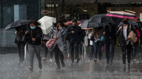 Activan alerta amarilla por lluvias fuertes en la CDMX