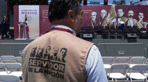 INE conmina al gobierno federal a dejar de publicitarse