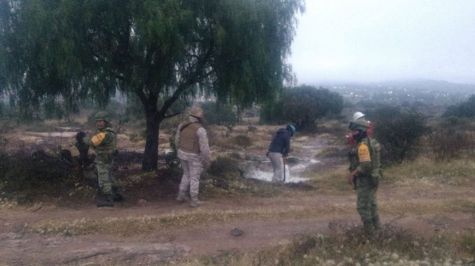 Controlan fuga por toma clandestina en ducto de Pemex en Hidalgo