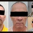 Agentes de la FGR durante la entrega de detenidos en proceso de extradición a Estados Unidos.