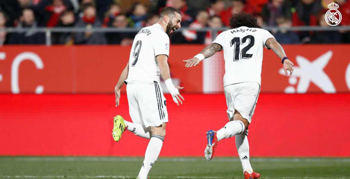 Real Madrid doblega al Girona y se instala en las semis de la Copa del Rey